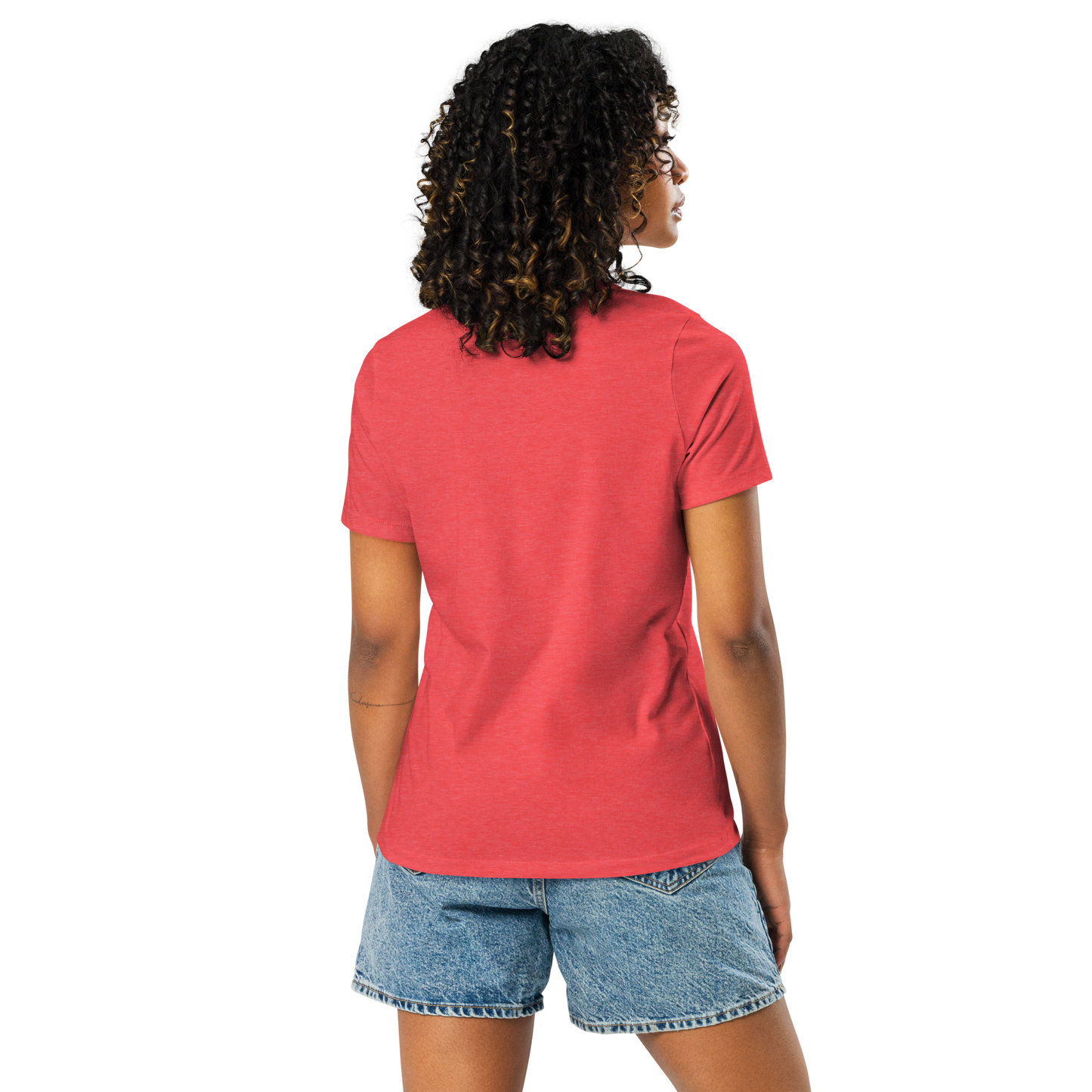 Gold Stripe Africa Tee for Women