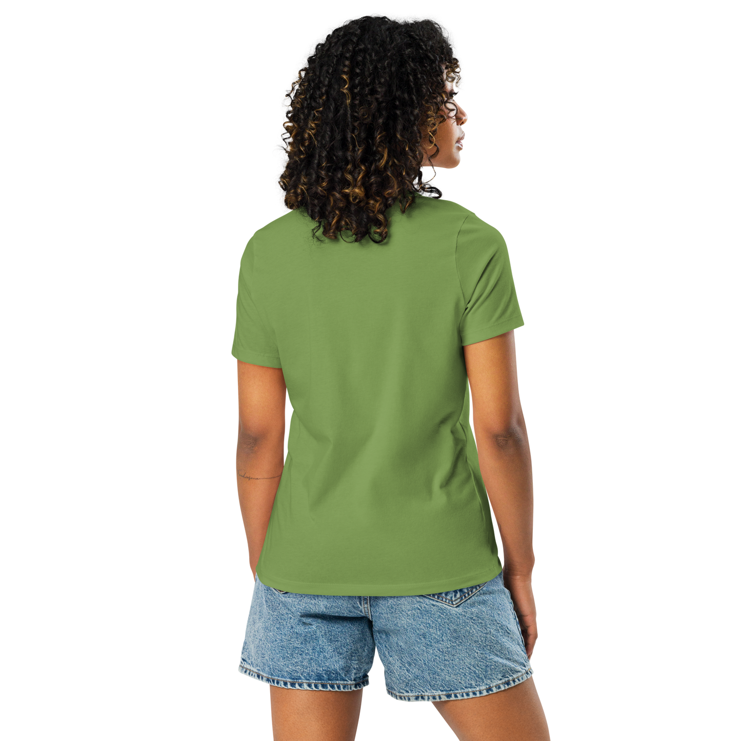 Gold Stripe Africa Tee for Women