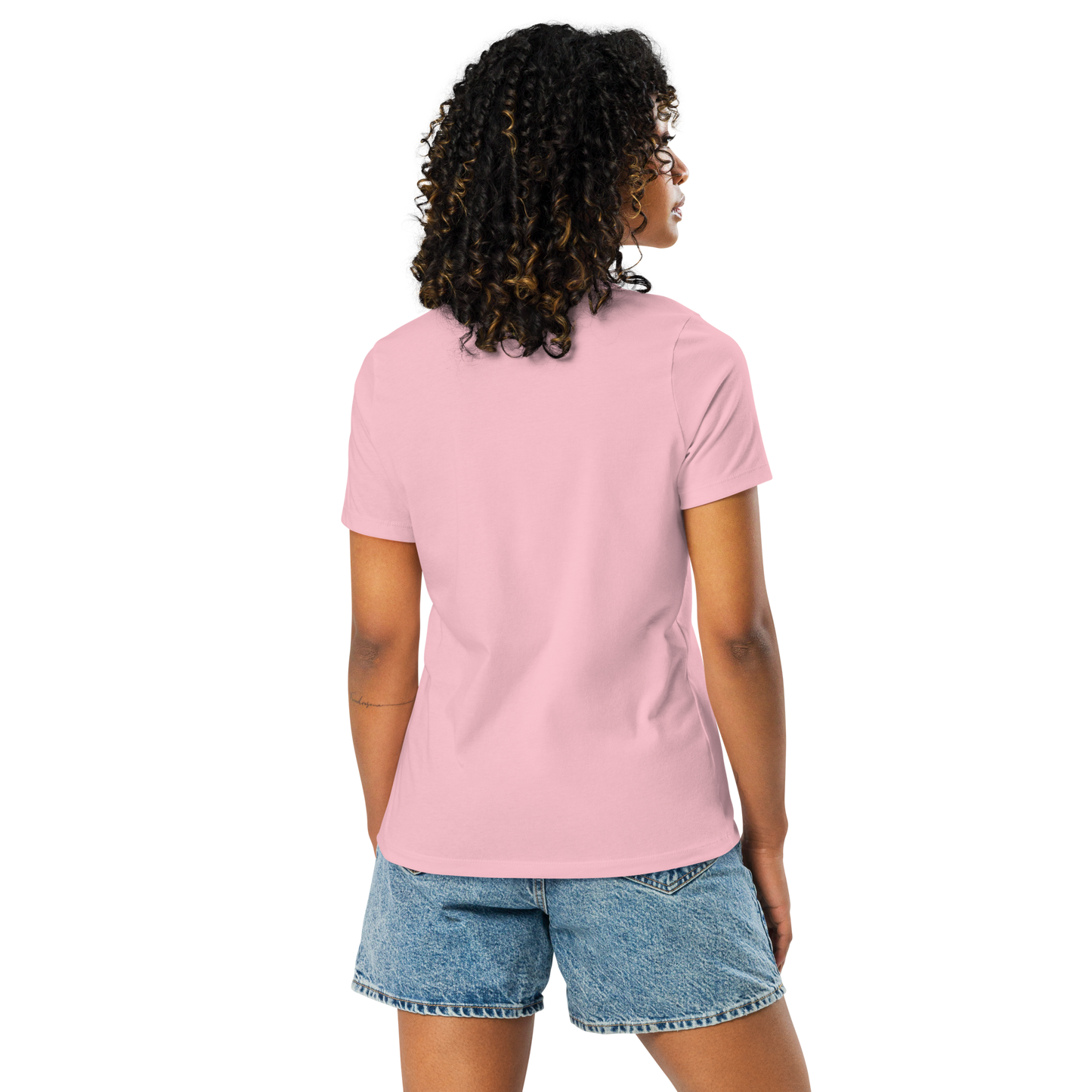 Gold Stripe Africa Tee for Women