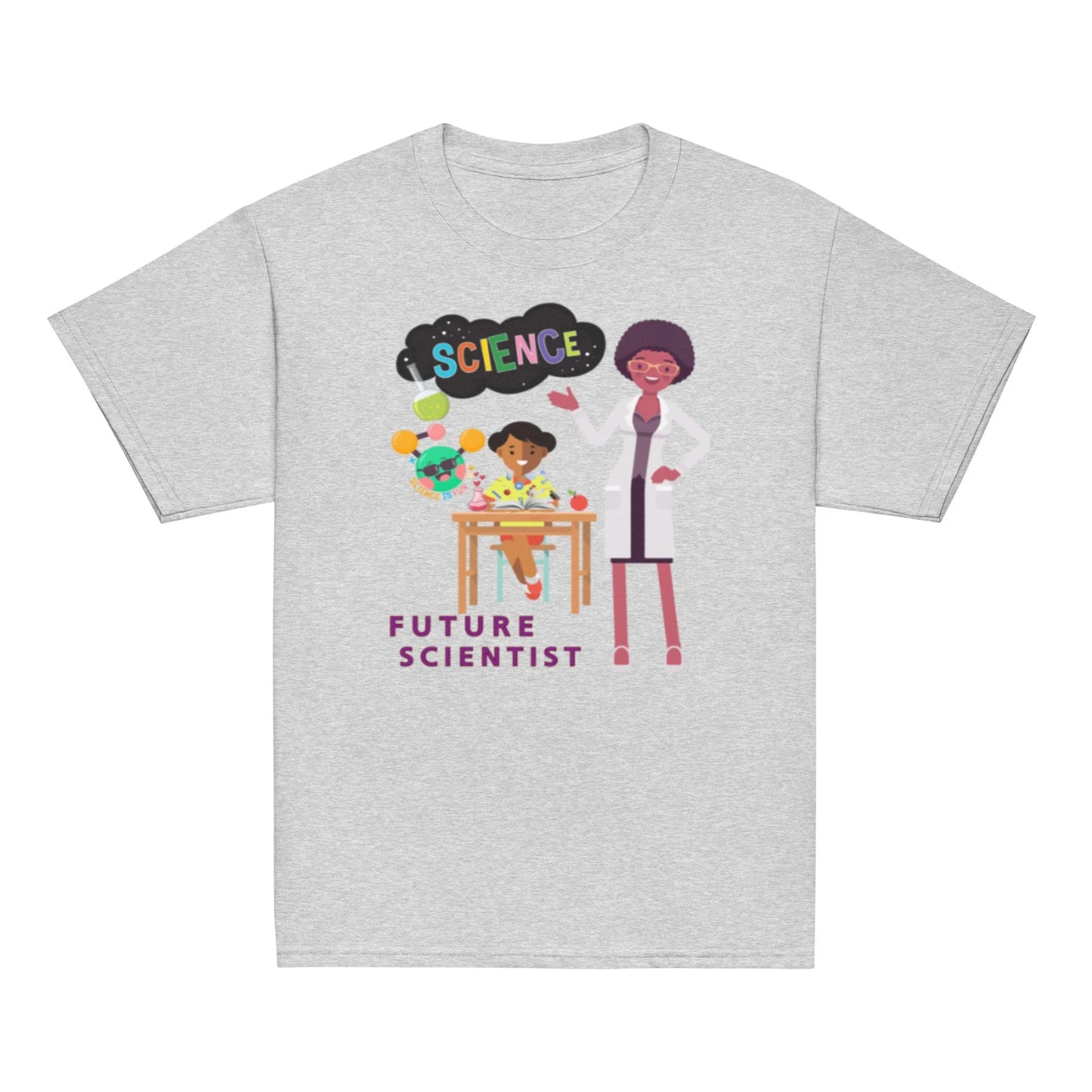 STEM Future Scientist Youth Short Sleeve Tee for Girls