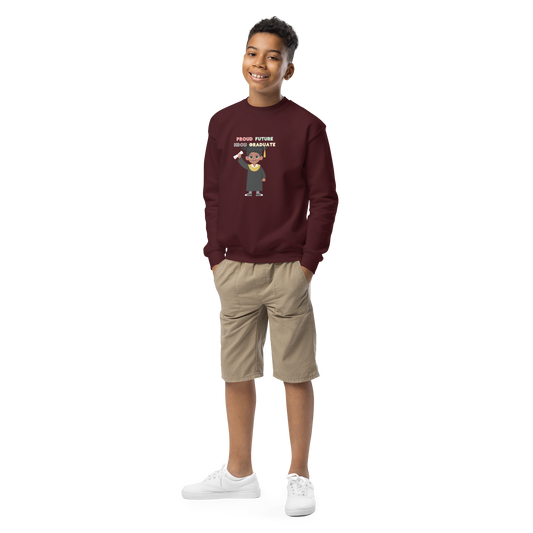 Youth Future HBCU Graduate Crewneck Sweater for Boys