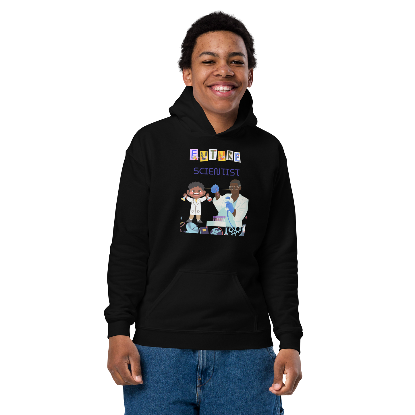 Future Scientist Youth Hoodie for Boys