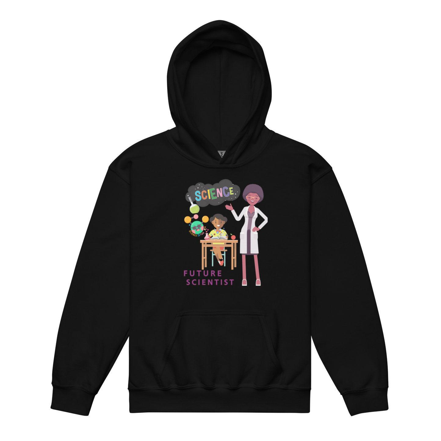 Future Scientist Youth  Hoodie for Girls