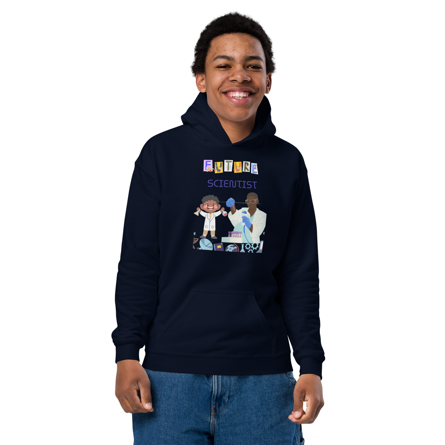 Future Scientist Youth Hoodie for Boys