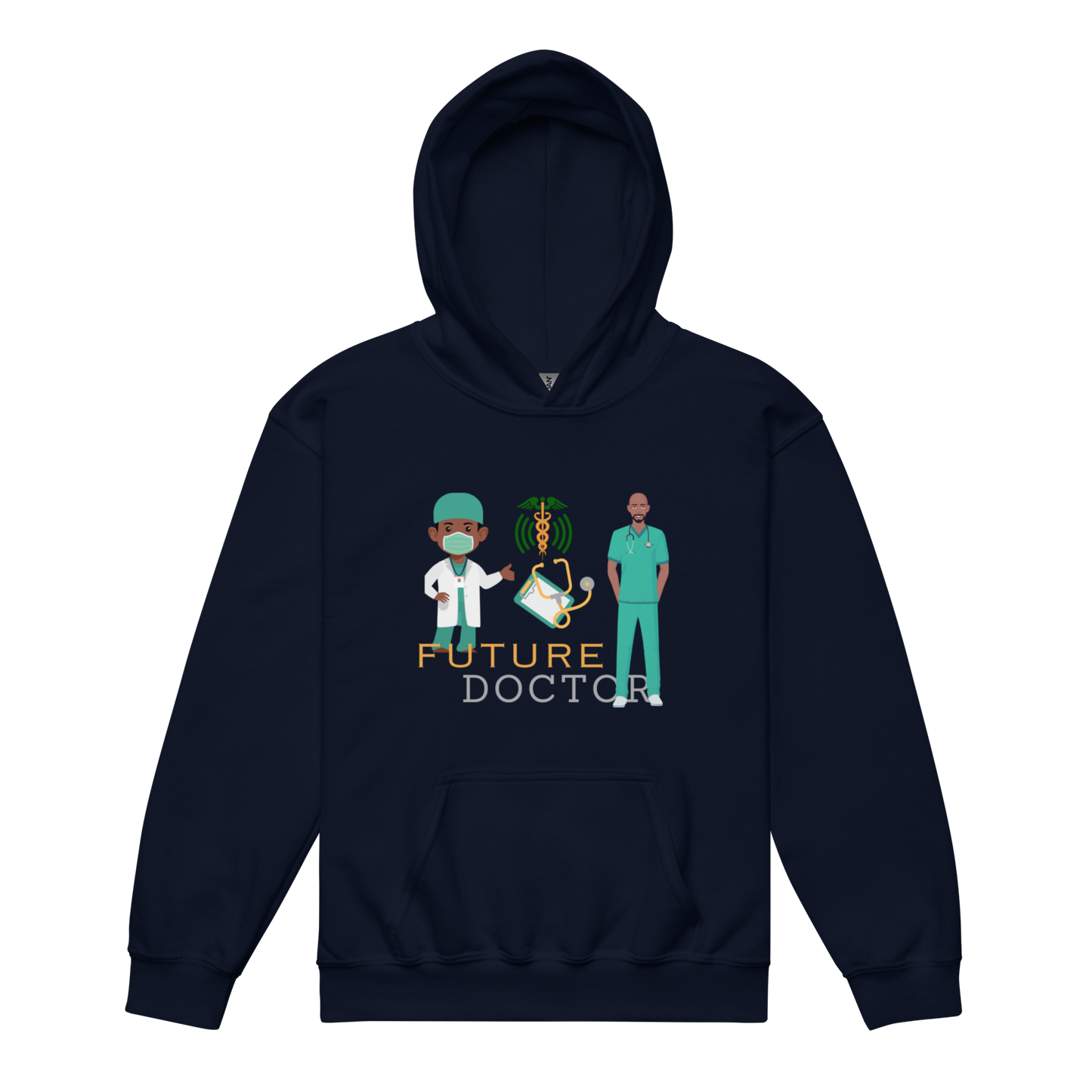 Future Doctor Youth  Hoodie for Boys