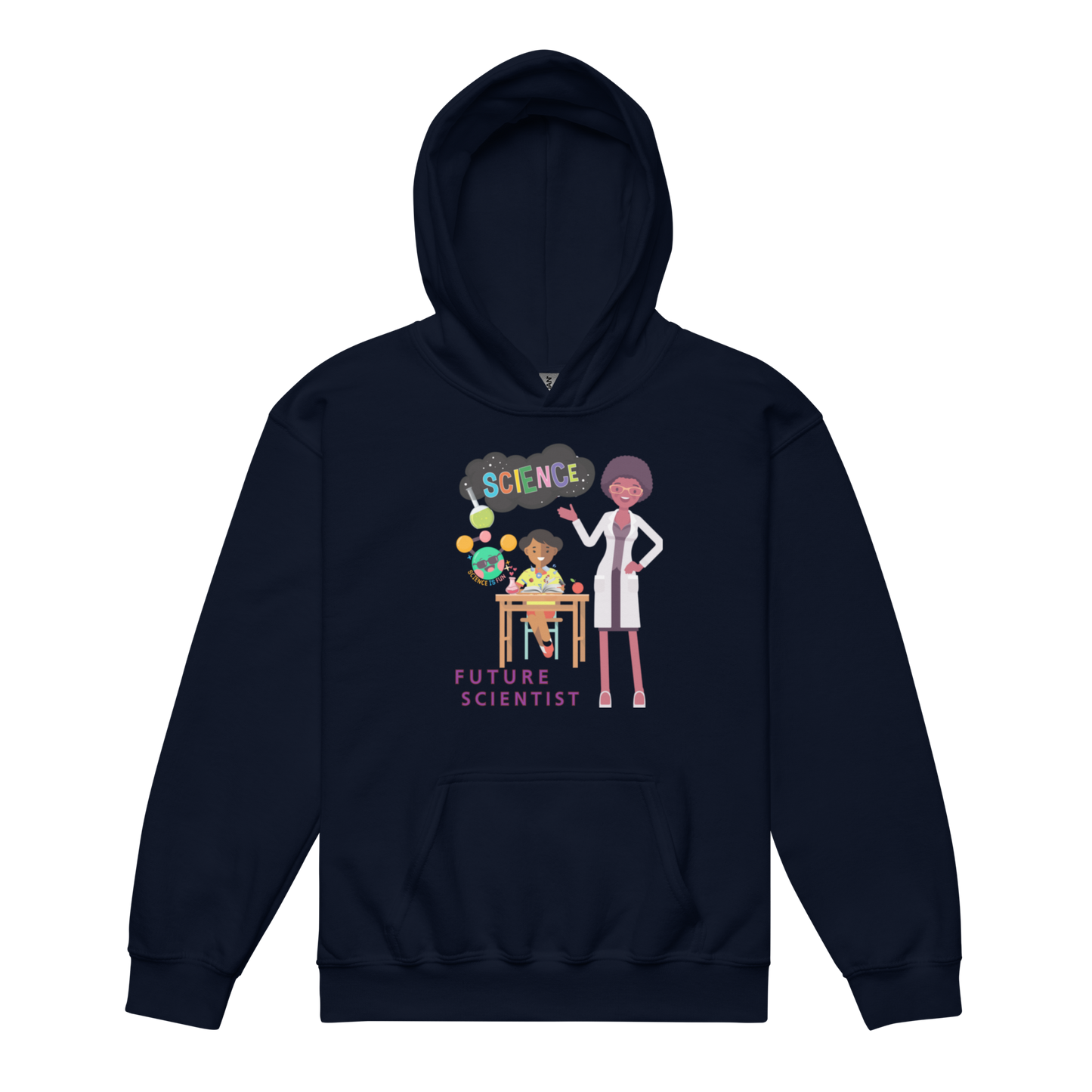 Future Scientist Youth  Hoodie for Girls