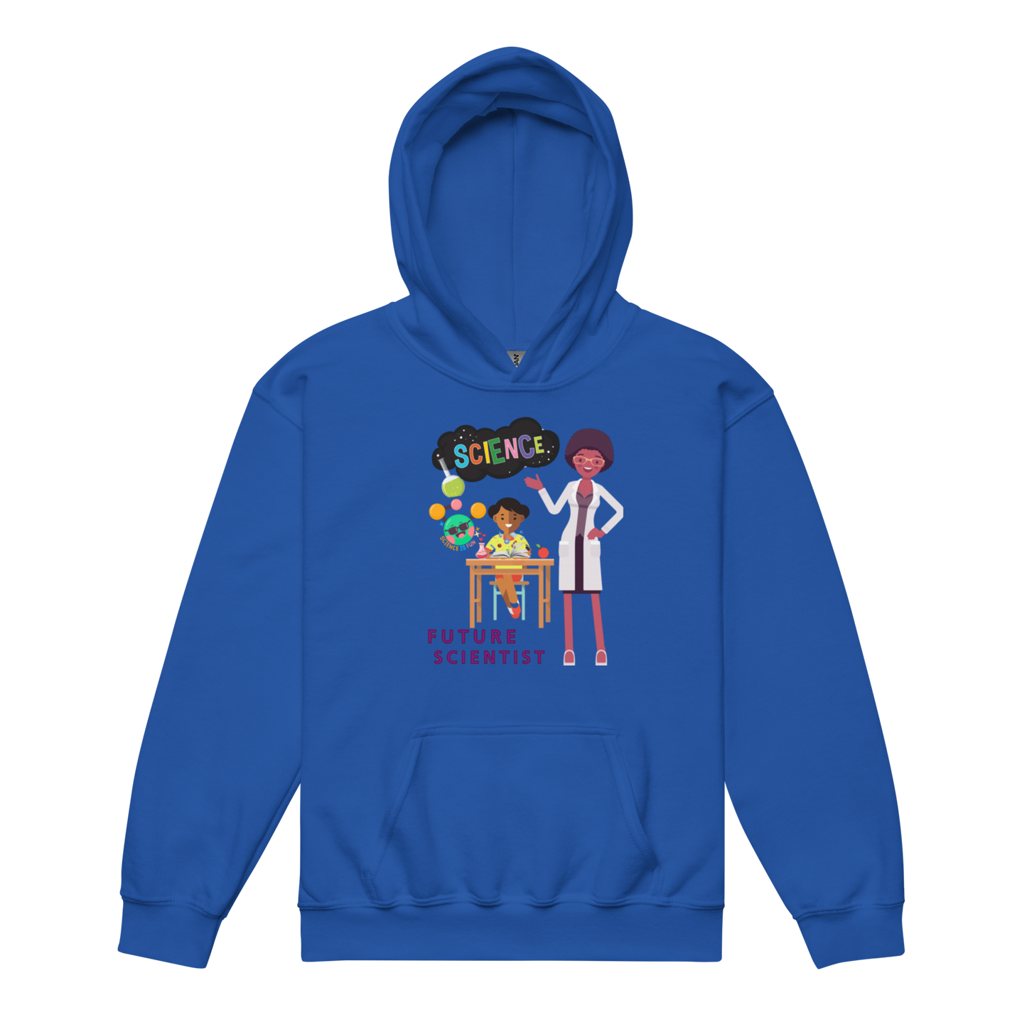 Future Scientist Youth  Hoodie for Girls