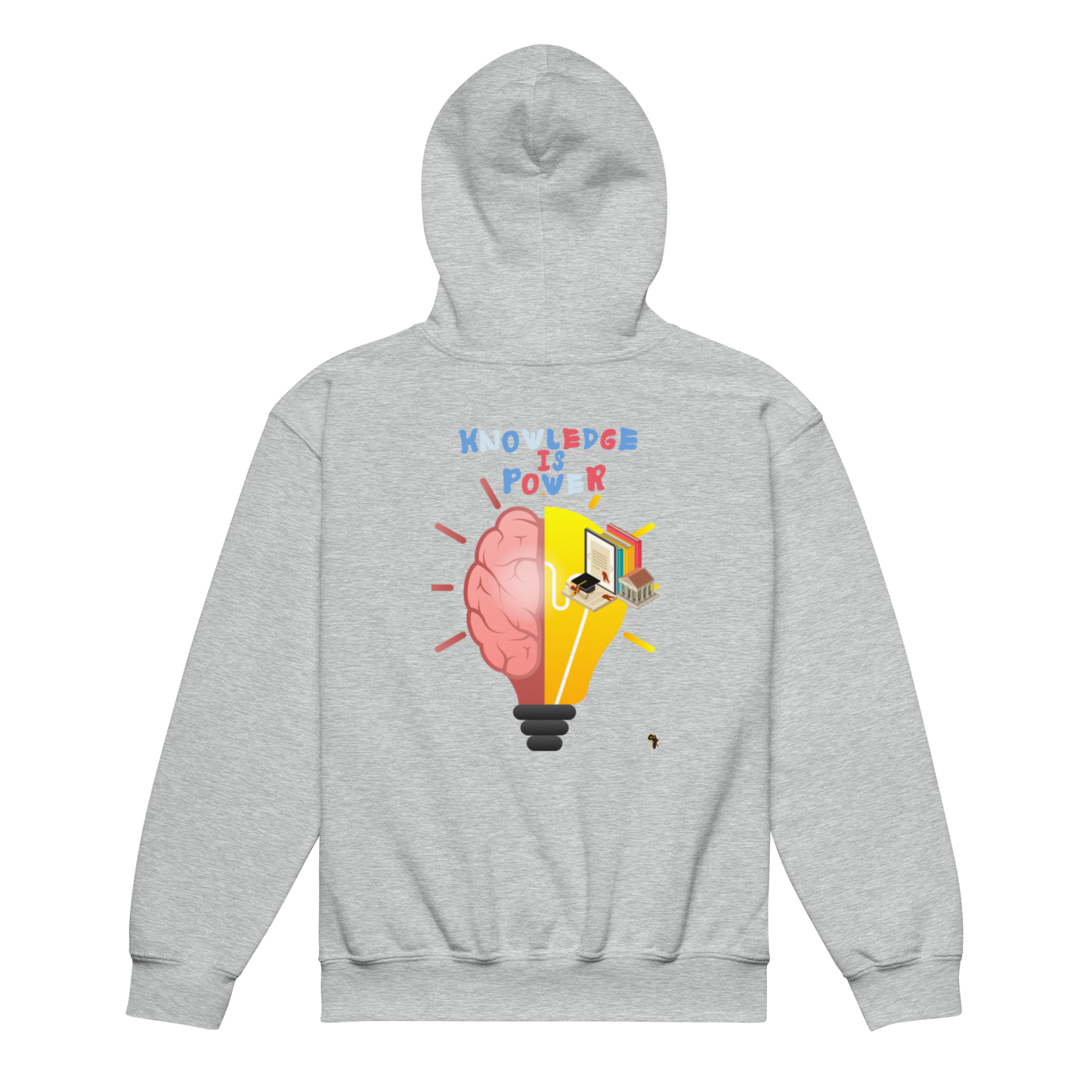 Education Is Key Youth Hoodie for Boys