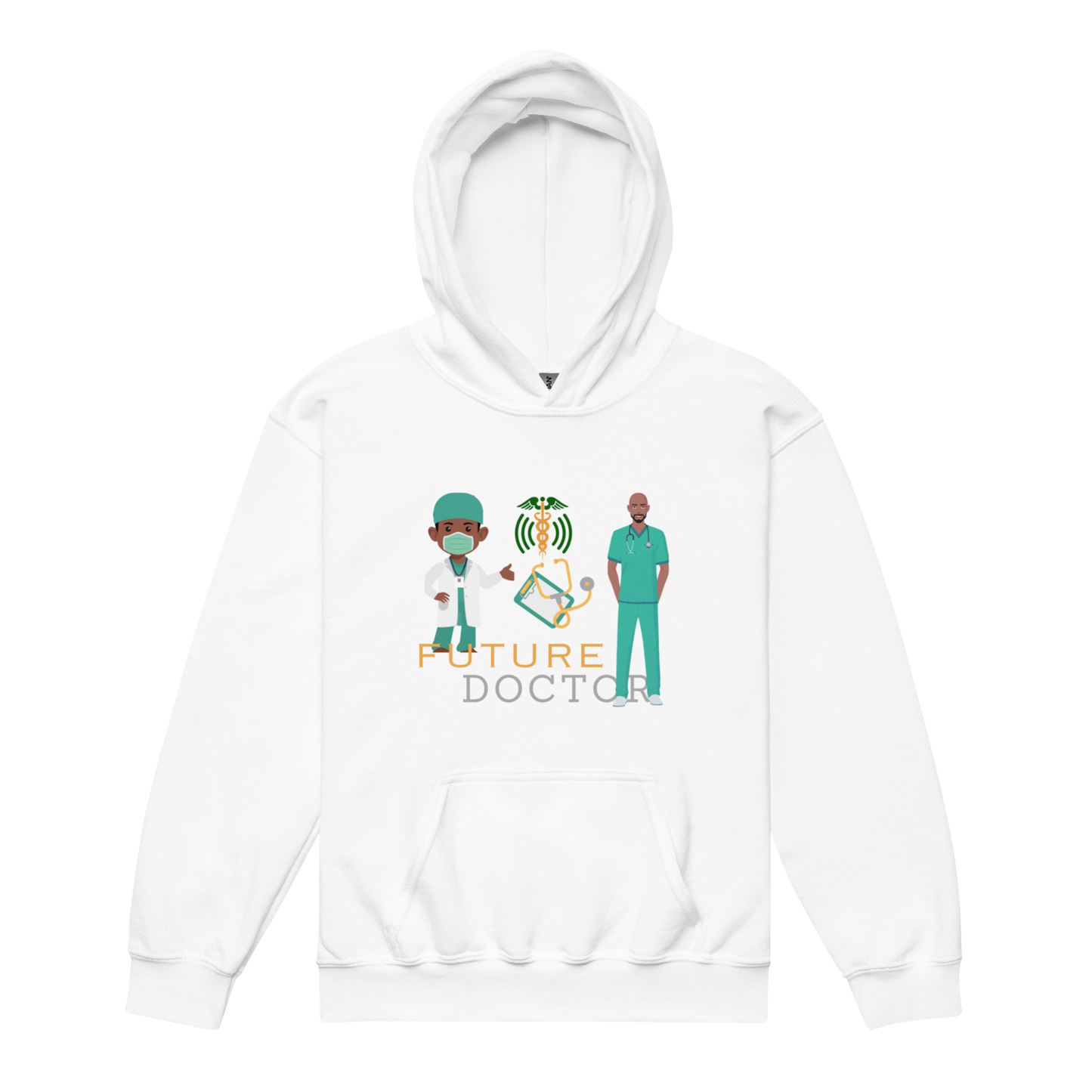 Future Doctor Youth  Hoodie for Boys
