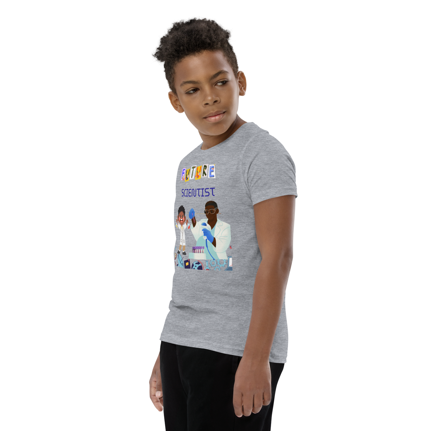 Future Scientist Youth Short Sleeve Tee for Boys