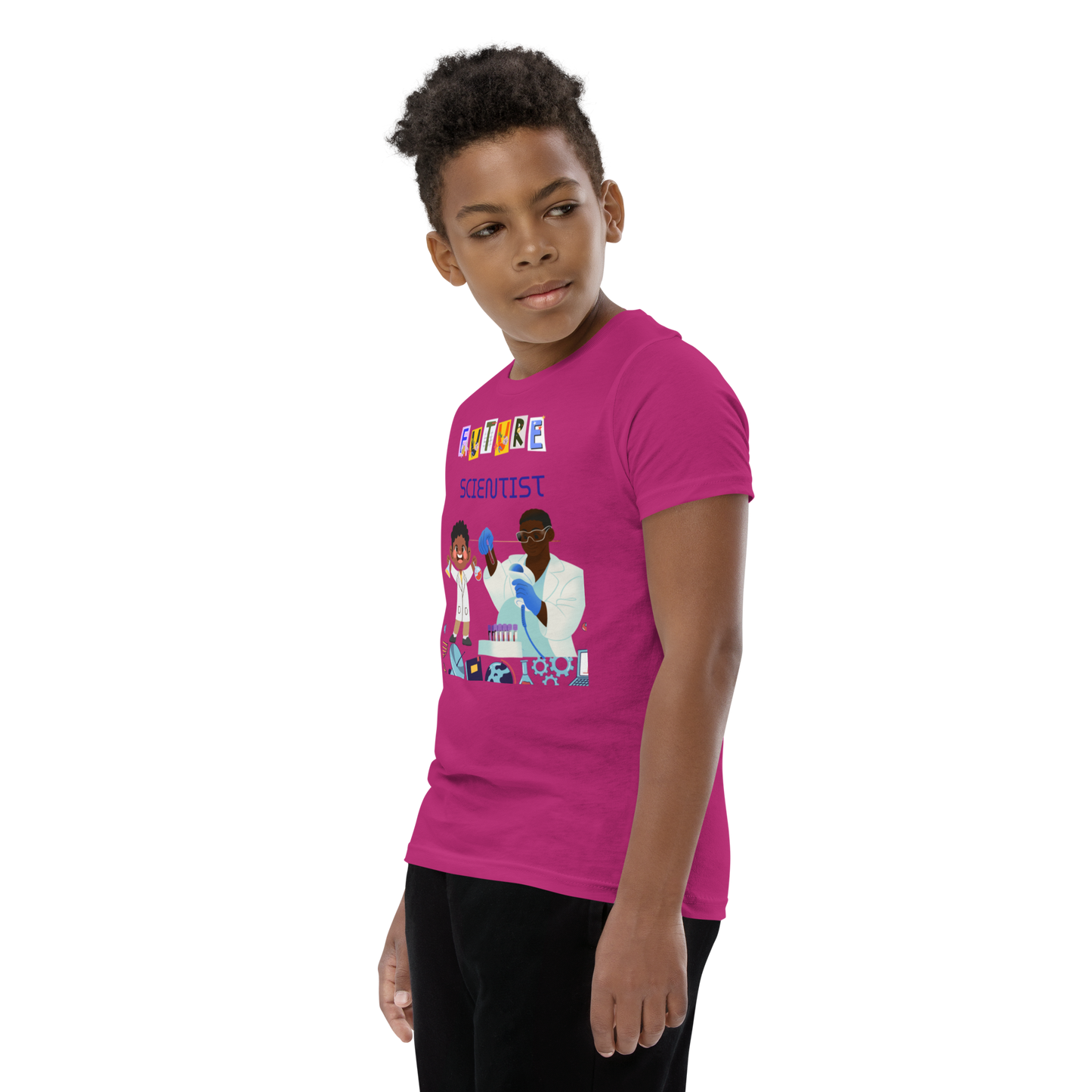 Future Scientist Youth Short Sleeve Tee for Boys