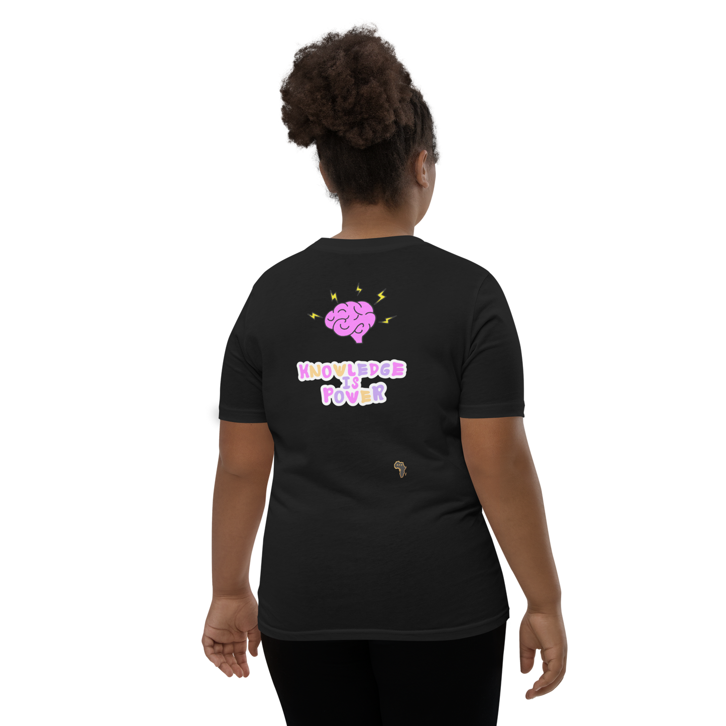 I Love Reading - Knowledge is Power Youth Tee for Girls
