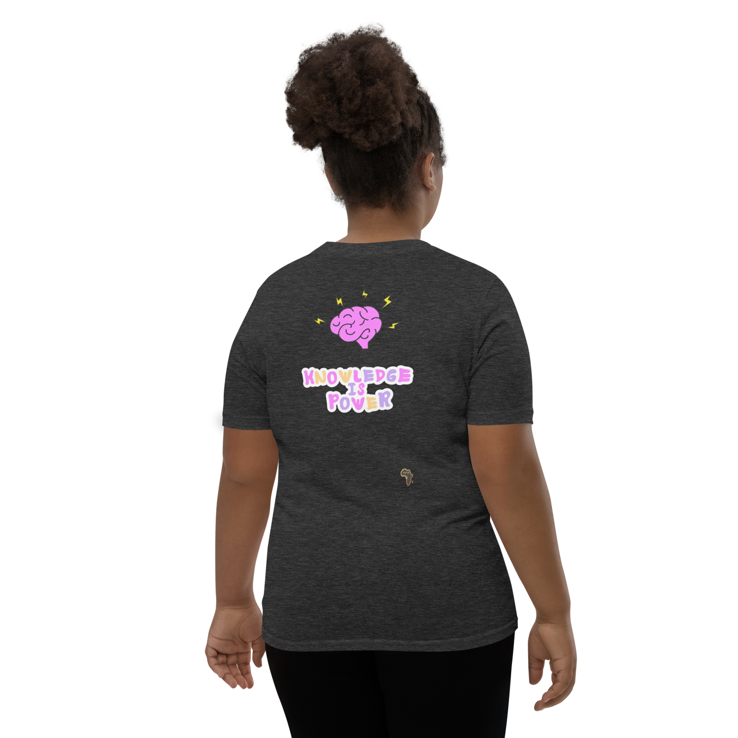 I Love Reading - Knowledge is Power Youth Tee for Girls