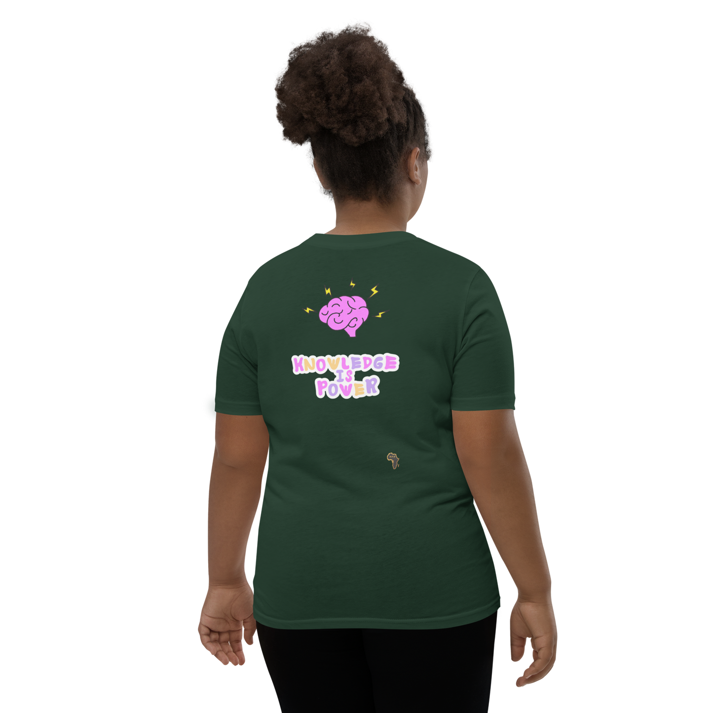 I Love Reading - Knowledge is Power Youth Tee for Girls