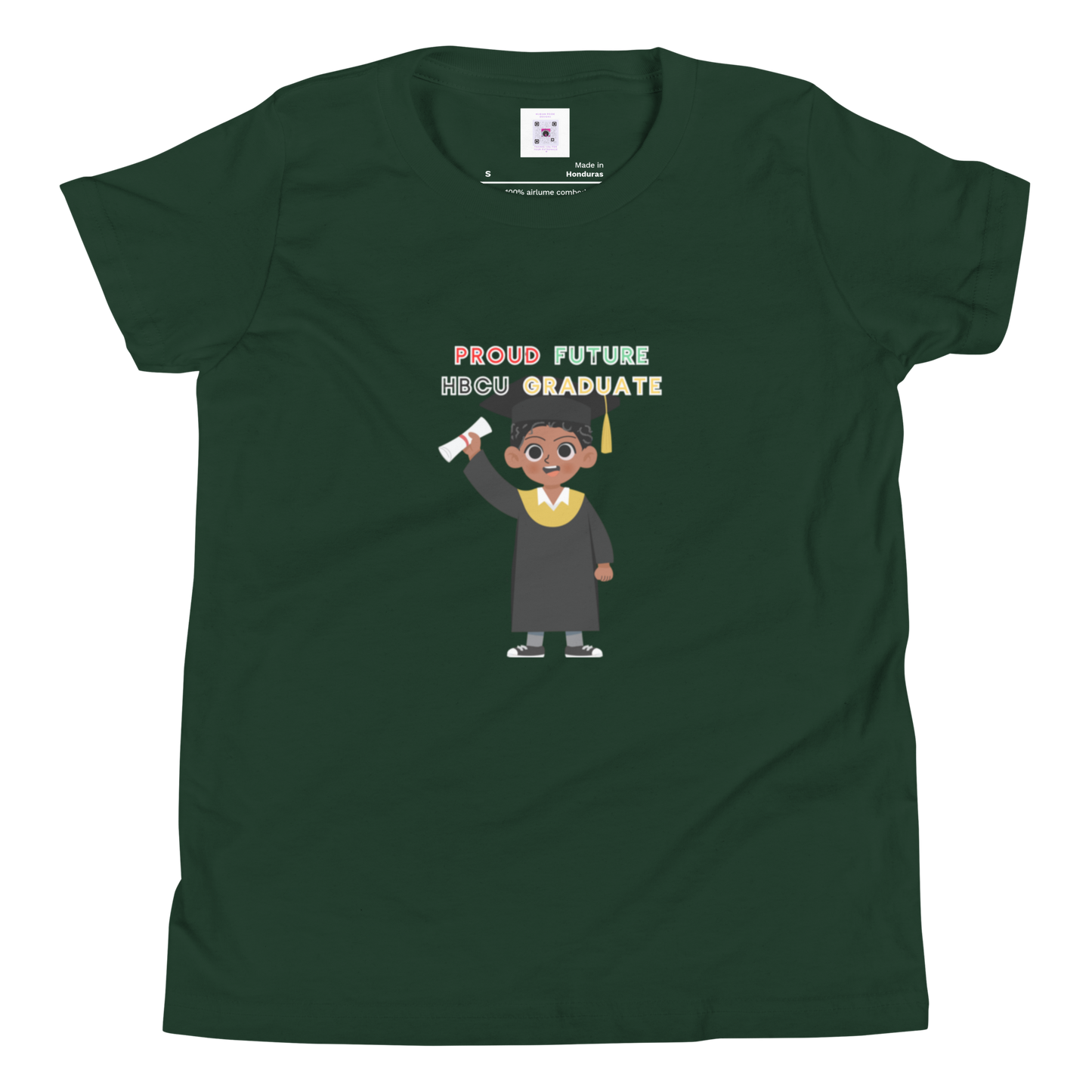 Future HBCU Graduate Youth Short Sleeve Tee for Boys