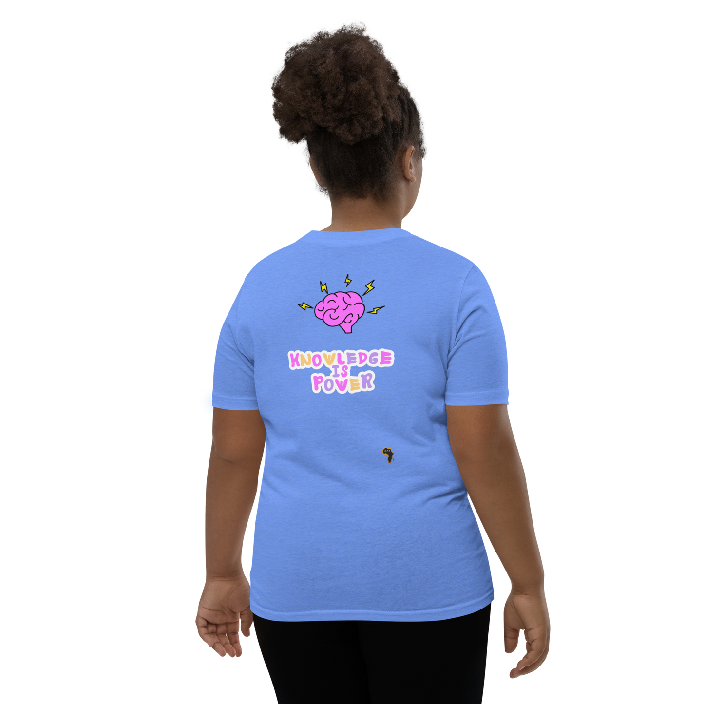 I Love Reading - Knowledge is Power Youth Tee for Girls