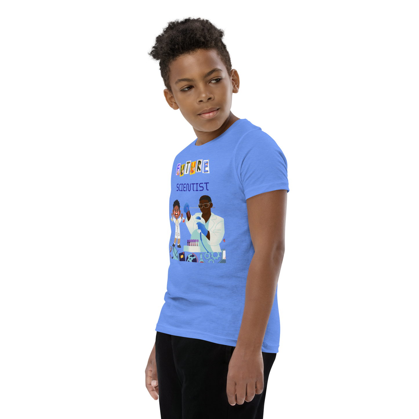 Future Scientist Youth Short Sleeve Tee for Boys