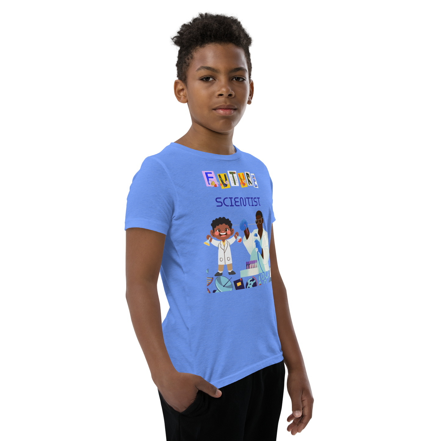 Future Scientist Youth Short Sleeve Tee for Boys