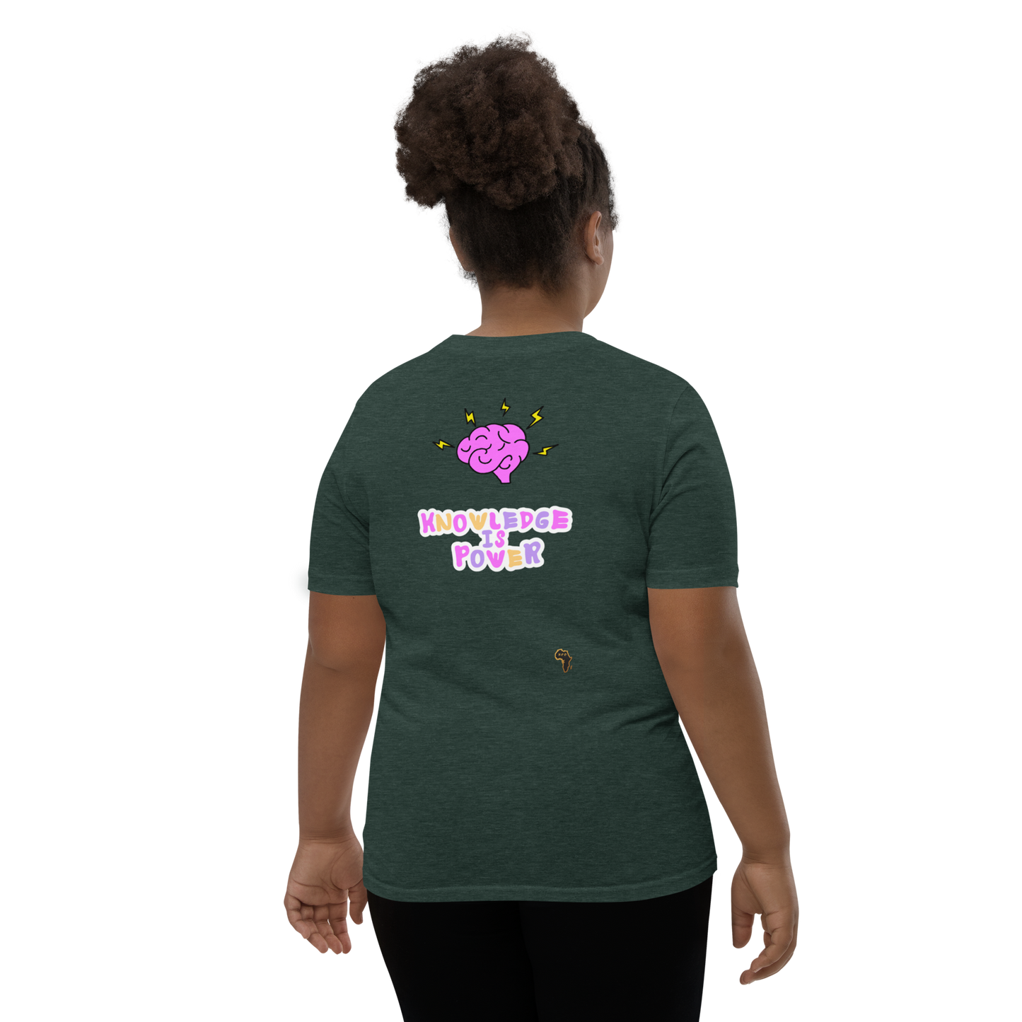 I Love Reading - Knowledge is Power Youth Tee for Girls