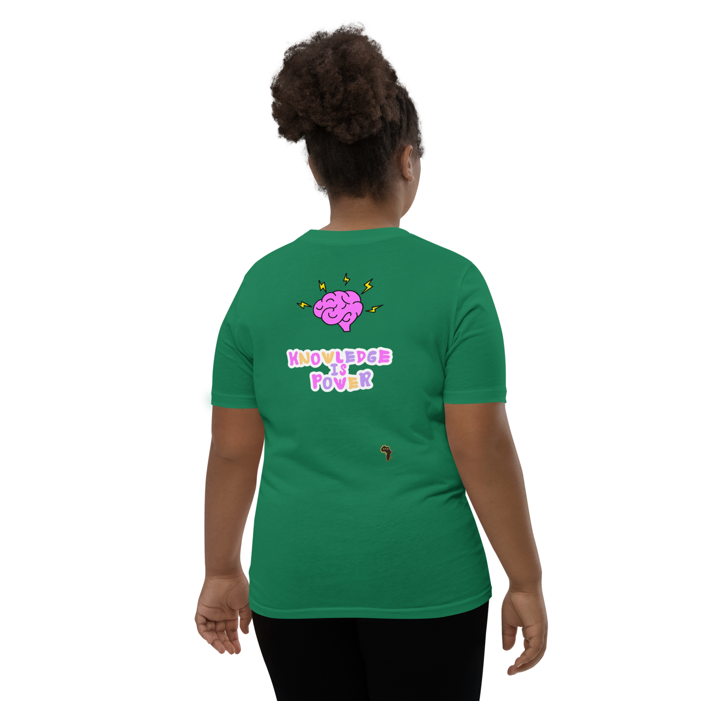 I Love Reading - Knowledge is Power Youth Tee for Girls