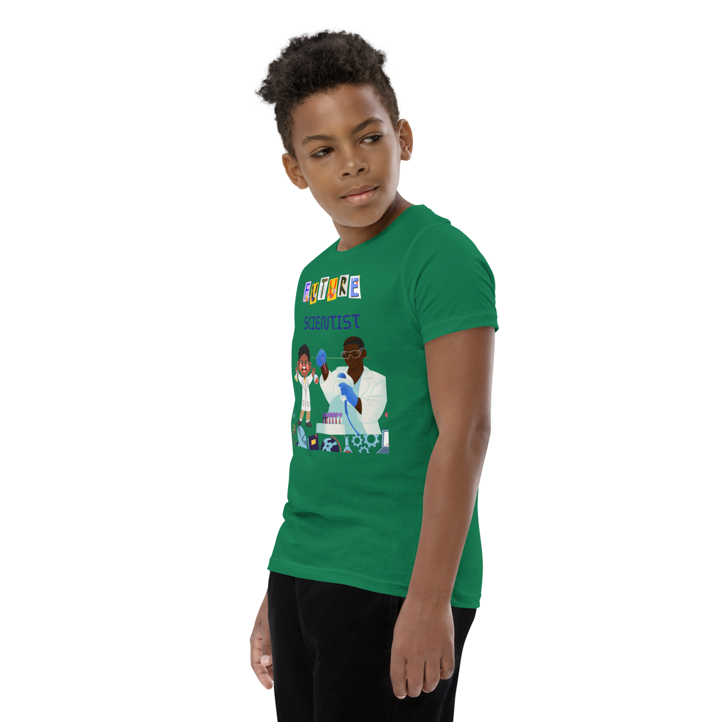Future Scientist Youth Short Sleeve Tee for Boys