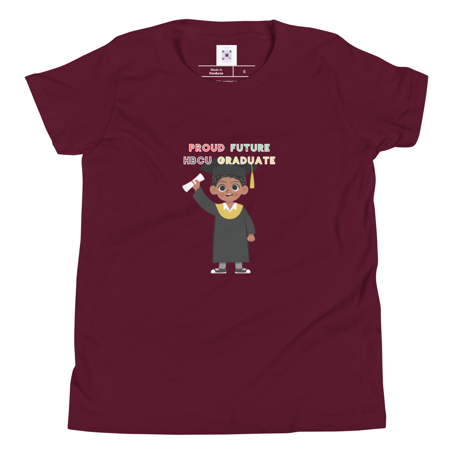 Future HBCU Graduate Youth Short Sleeve Tee for Boys