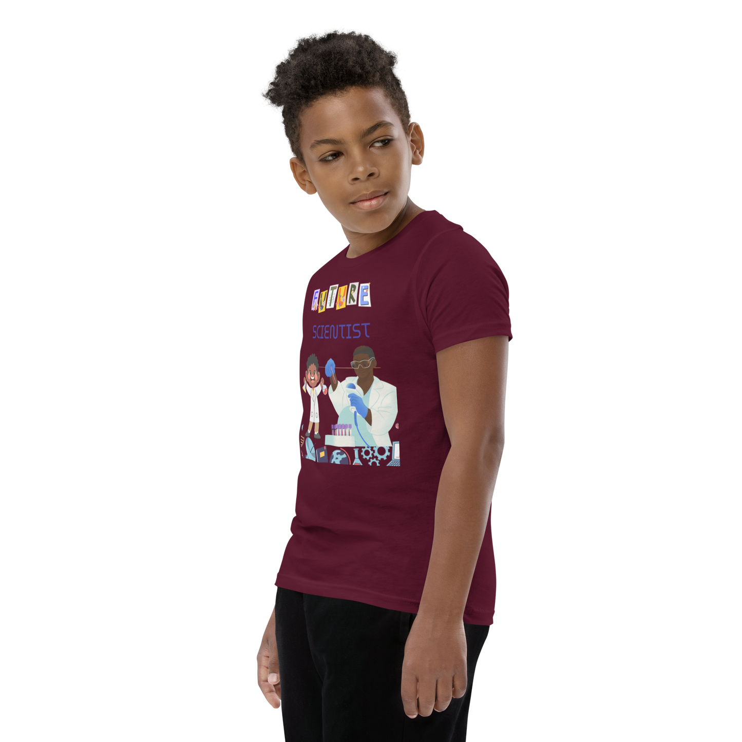 Future Scientist Youth Short Sleeve Tee for Boys
