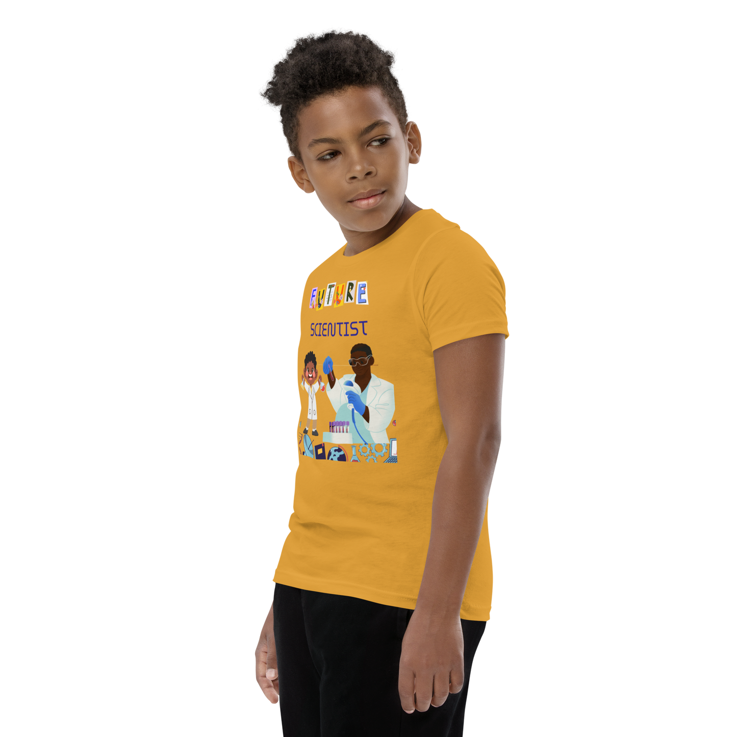 Future Scientist Youth Short Sleeve Tee for Boys