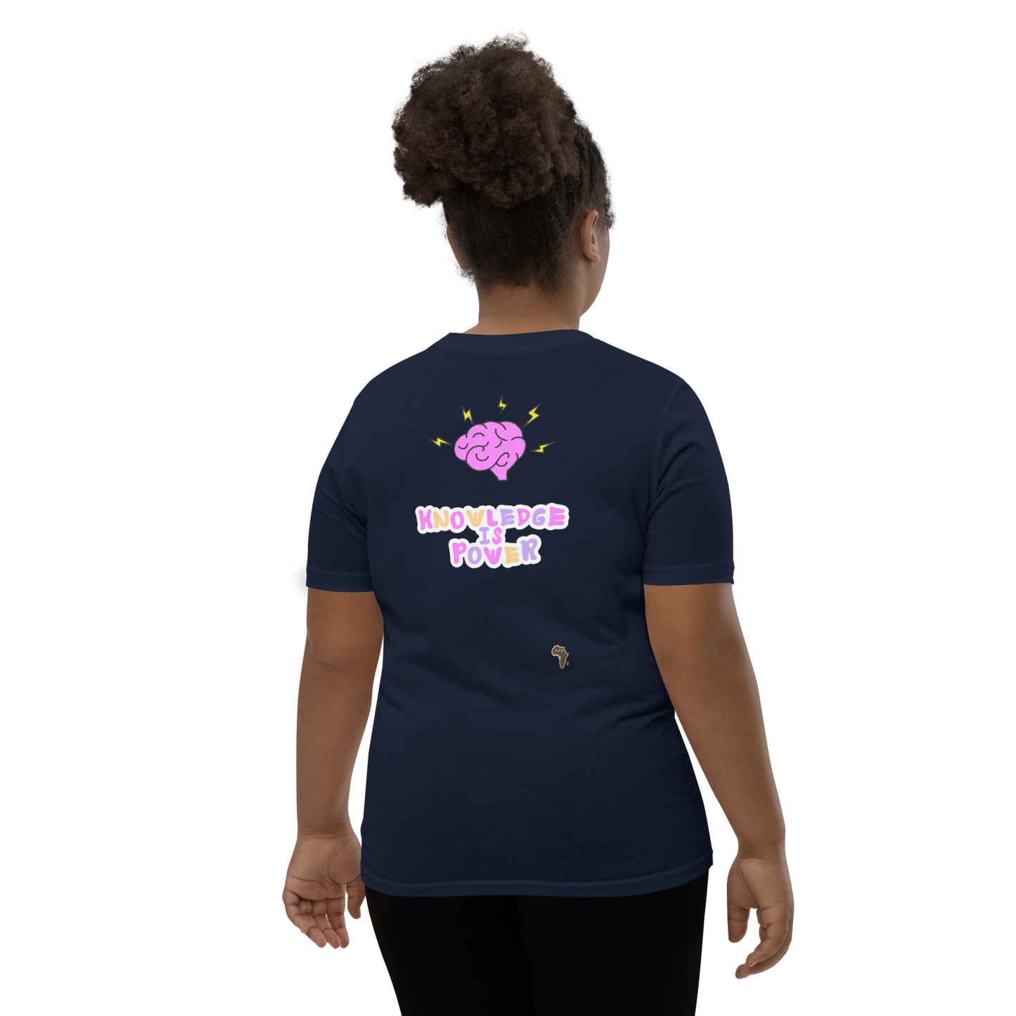 I Love Reading - Knowledge is Power Youth Tee for Girls