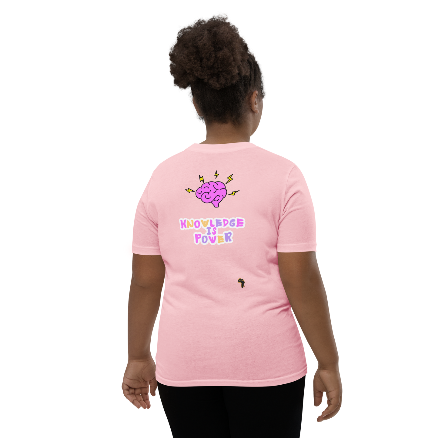 I Love Reading - Knowledge is Power Youth Tee for Girls