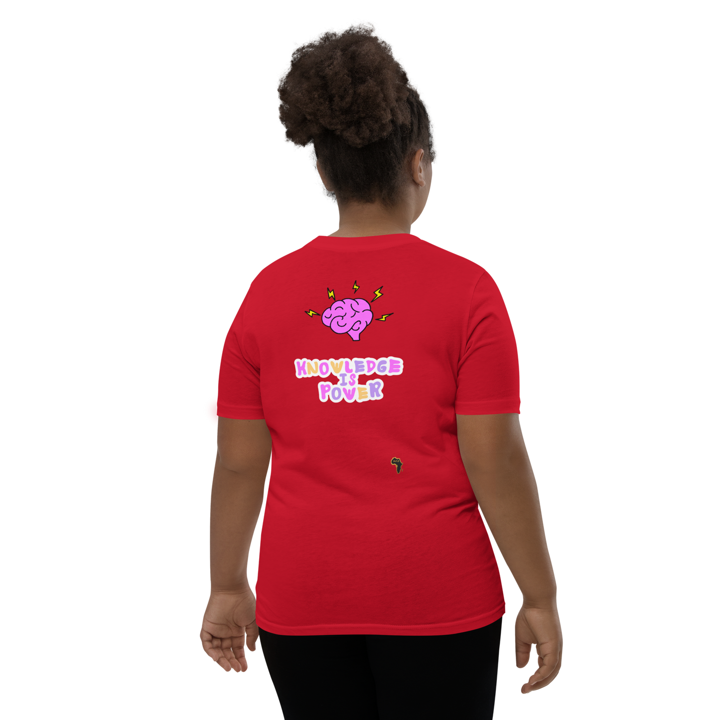 I Love Reading - Knowledge is Power Youth Tee for Girls