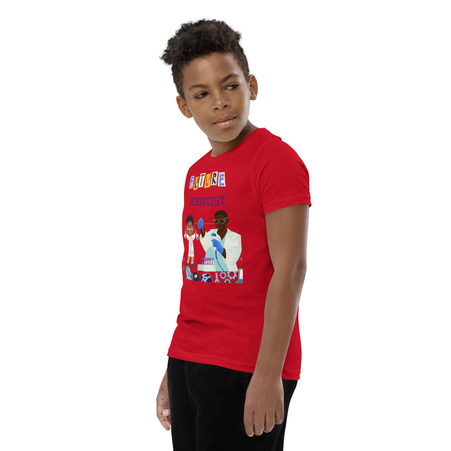 Future Scientist Youth Short Sleeve Tee for Boys