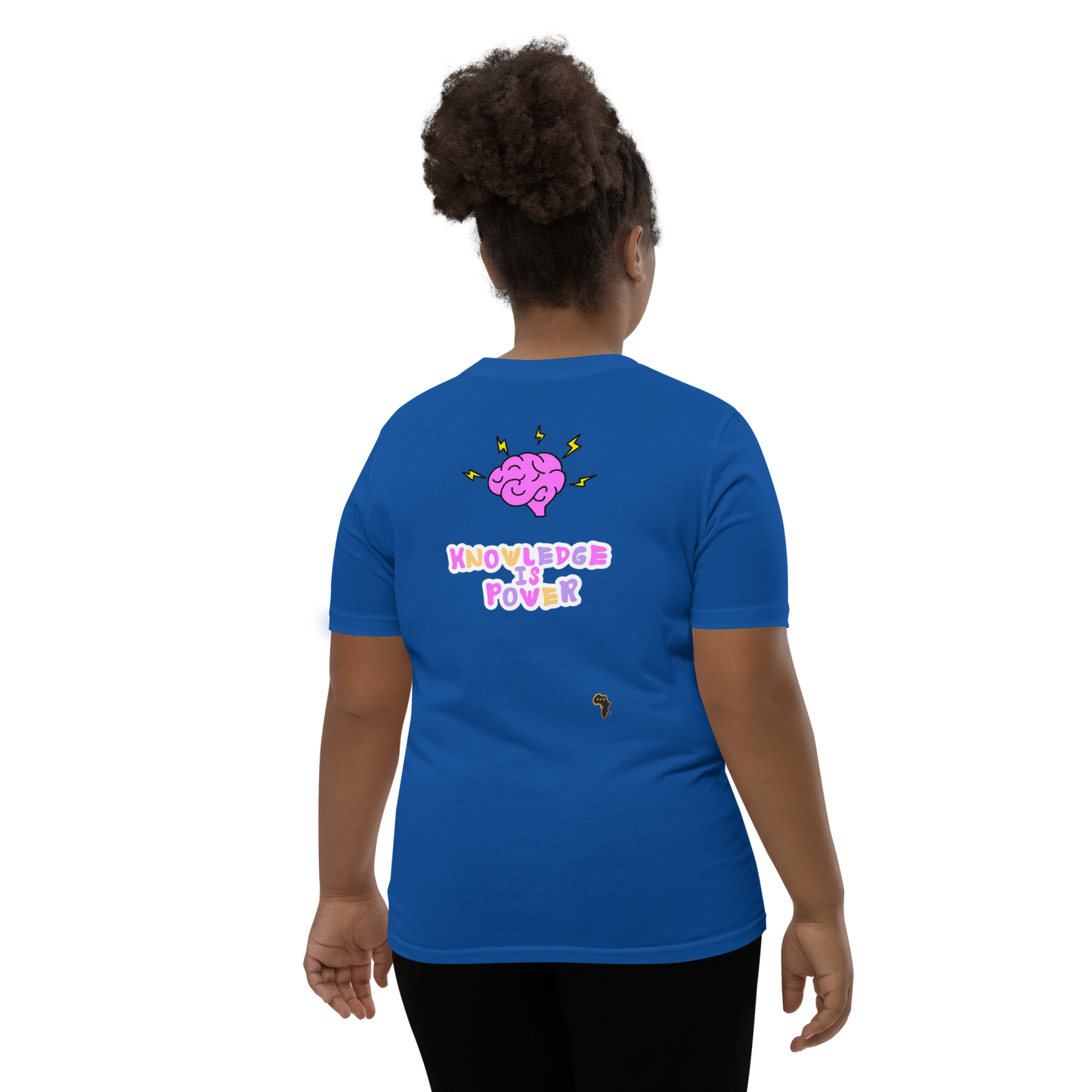 I Love Reading - Knowledge is Power Youth Tee for Girls