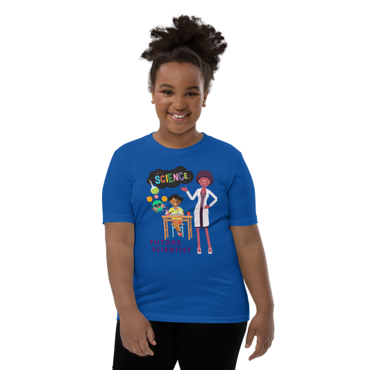 Future Scientist Youth Short Sleeve Tee for Girls