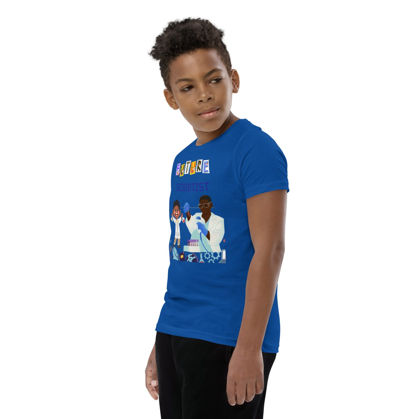 Future Scientist Youth Short Sleeve Tee for Boys