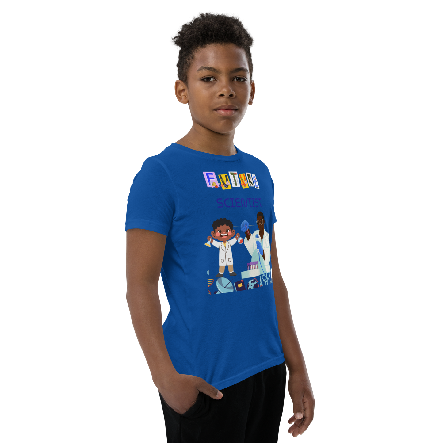 Future Scientist Youth Short Sleeve Tee for Boys