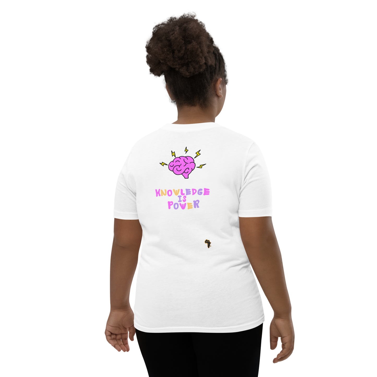 I Love Reading - Knowledge is Power Youth Tee for Girls