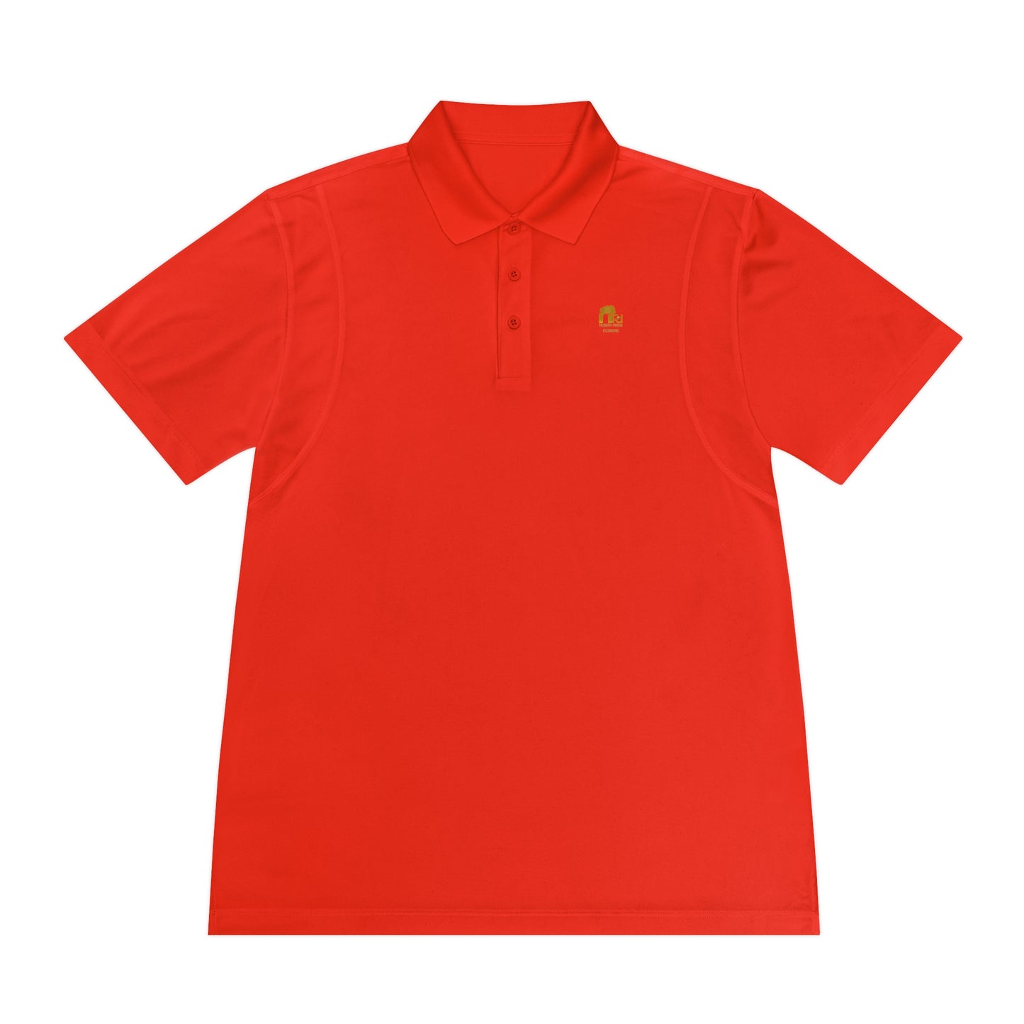 Nubian Pride Signature Gold Men's Polo
