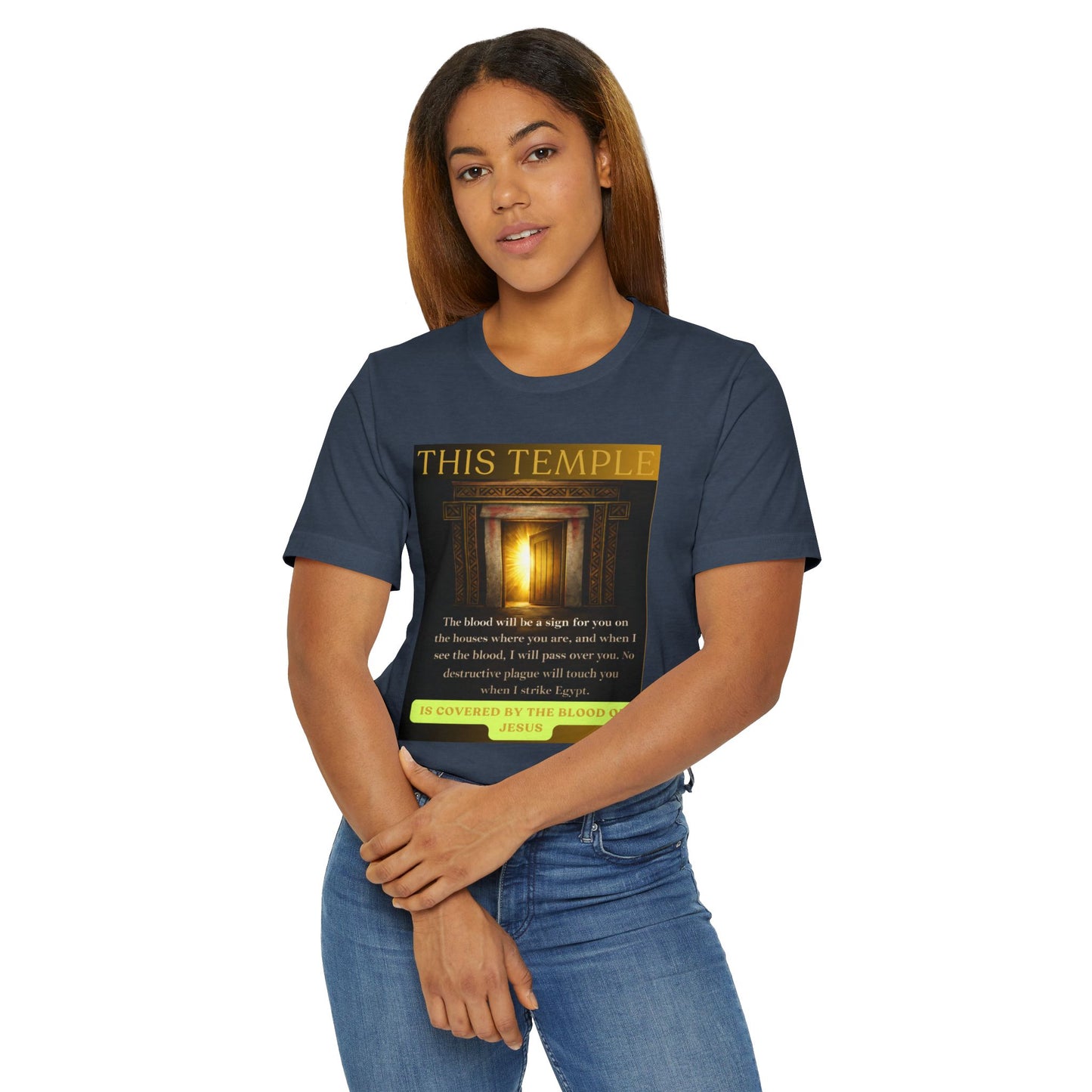This Temple Covered Graphic Tee