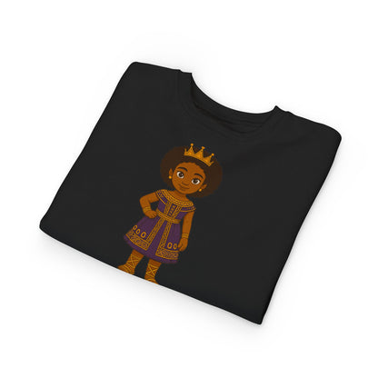 Young Queen Melanin Poppin' Sweatshirt