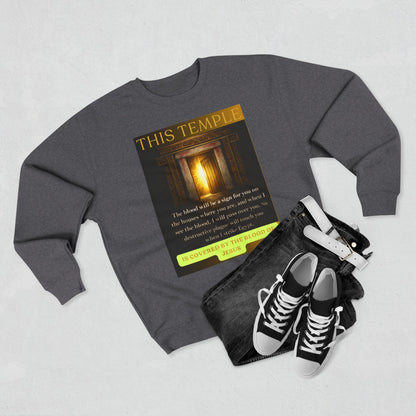 This Temple Covered Unisex Sweatshirt