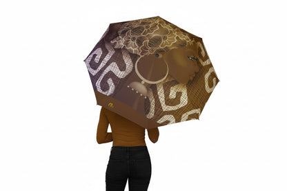 Nubian Pride Design Umbrellas