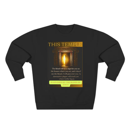 This Temple Covered Unisex Sweatshirt