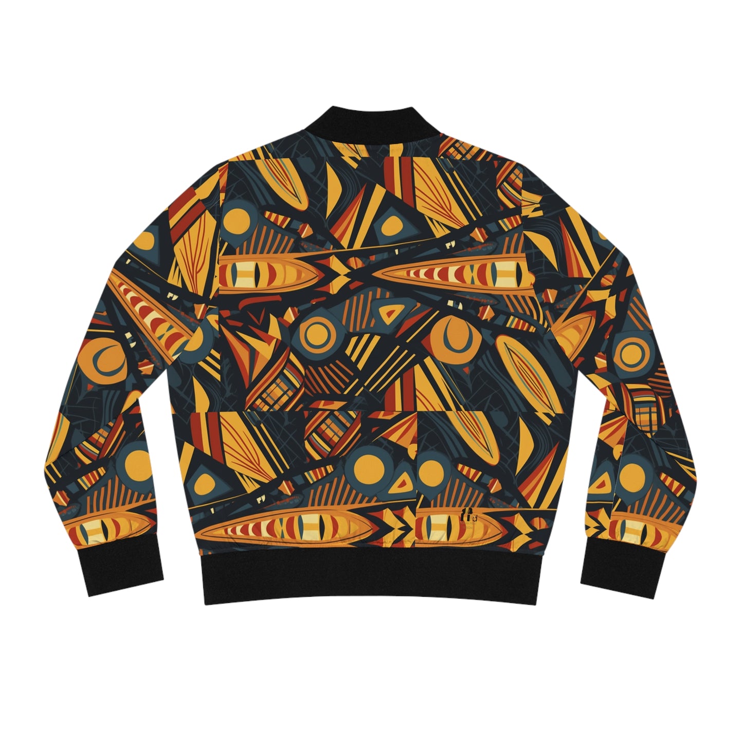 Heritage Pulse – Premium Tribal Print Unisex Bomber Jacket