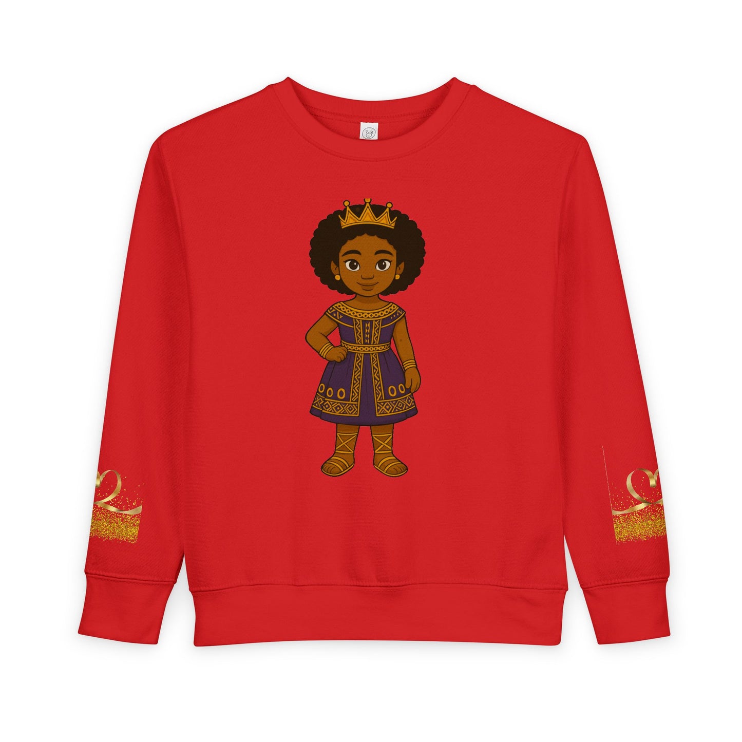 Young Queen Melanin Poppin' Sweatshirt