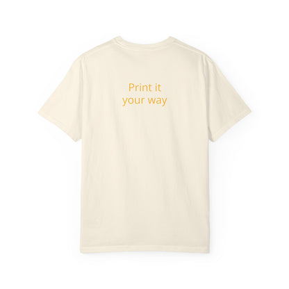 "What Comes Around" Custom Print - "Print it your way" Personalized Graphic Tee