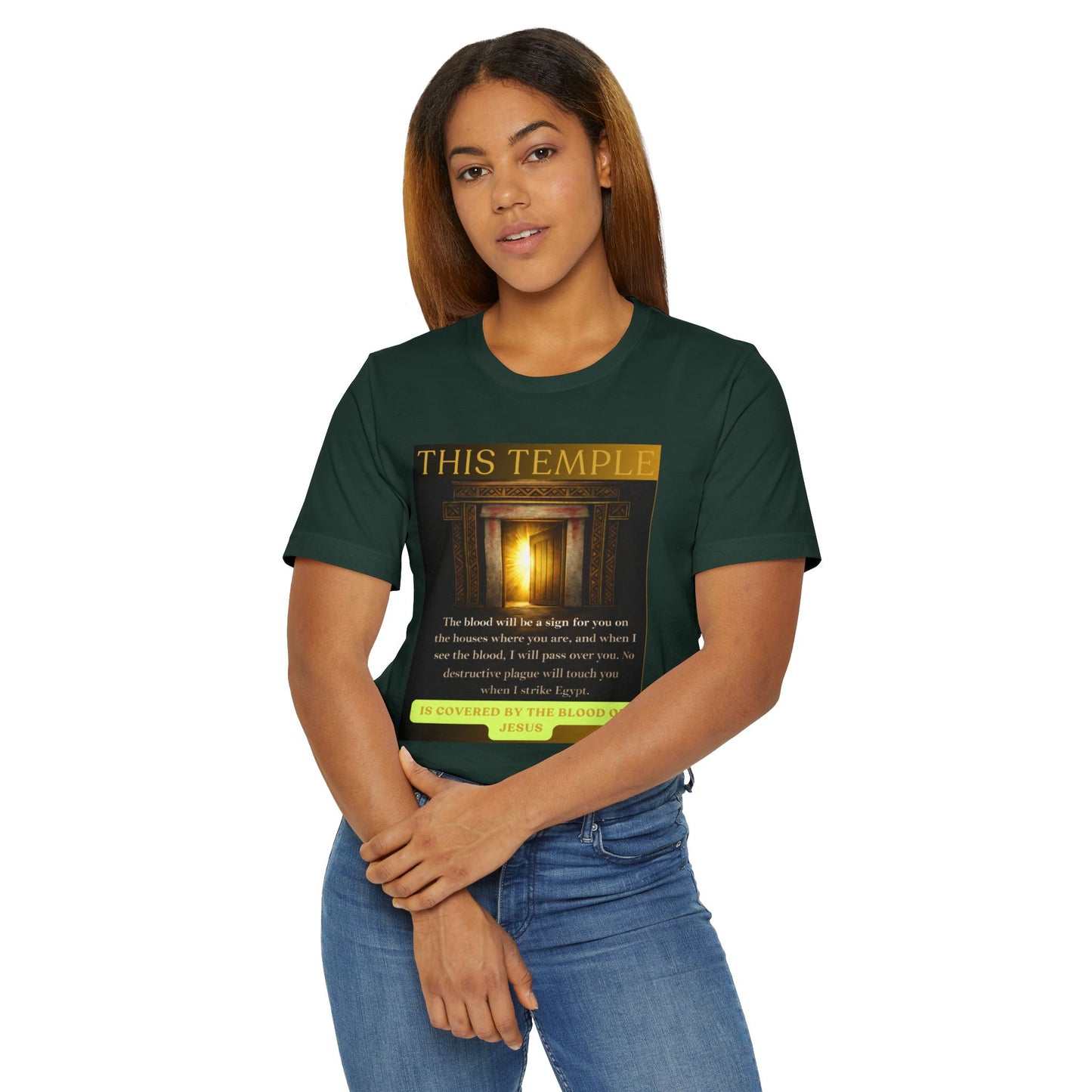 This Temple Covered Graphic Tee