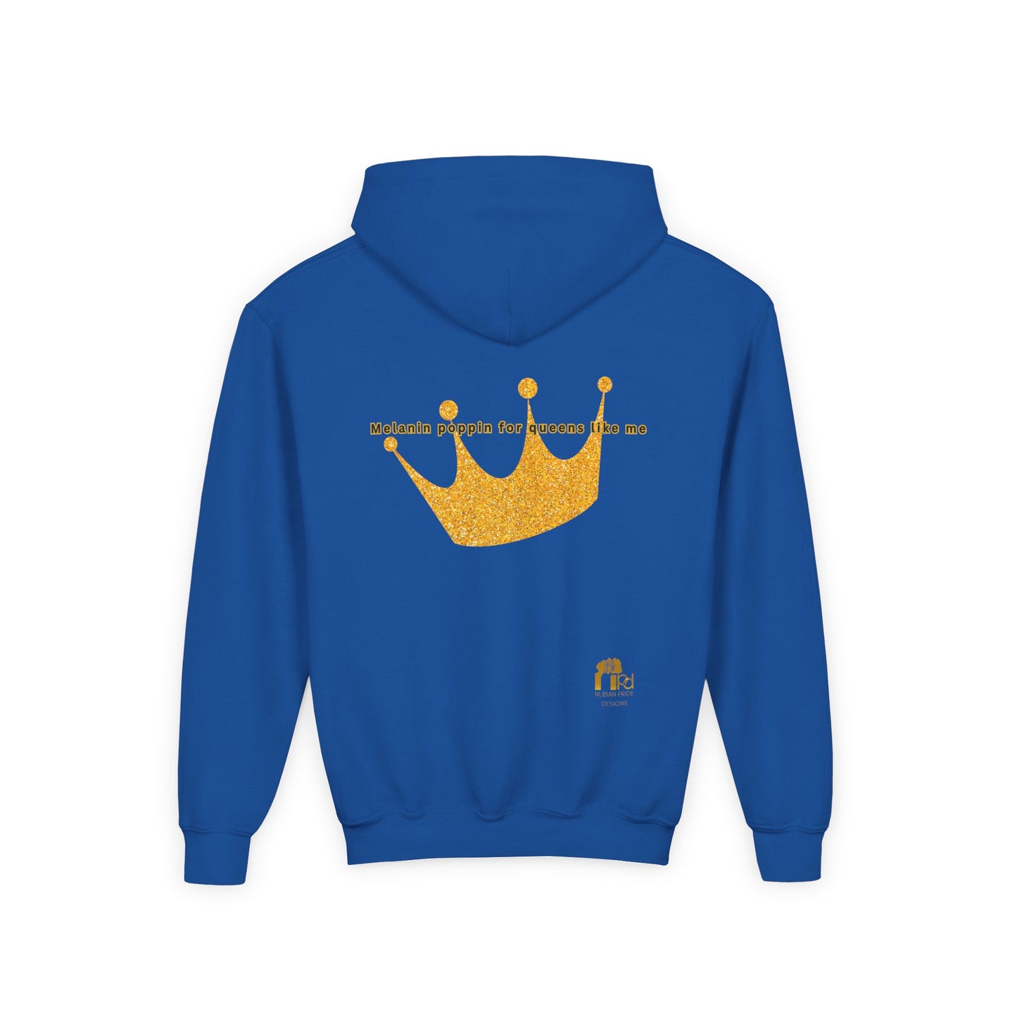 Young Queen – Girl's Empowerment Youth Hoodie
