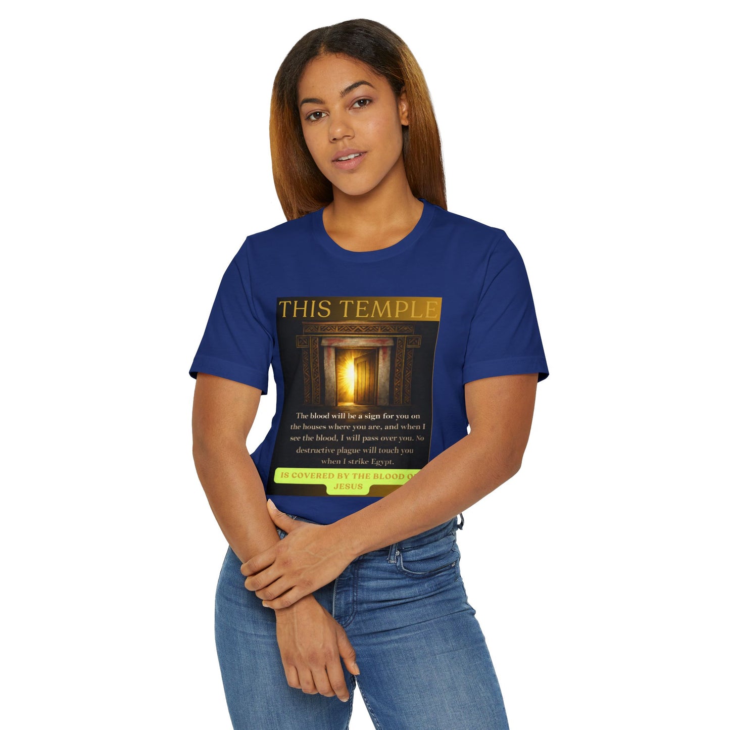 This Temple Covered Graphic Tee
