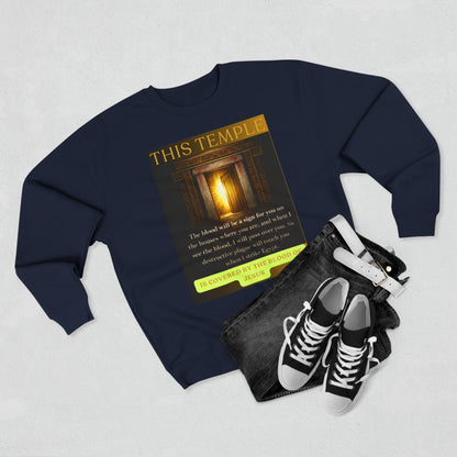 This Temple Covered Unisex Sweatshirt